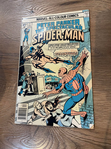 Peter Parker, Spectacular Spider-Man #1 - Marvel Comics - 1976