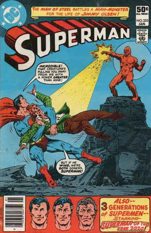 Superman #355 - DC Comic - 1981
