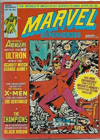 Marvel Superheroes #365 - Marvel Comics/British - 1980