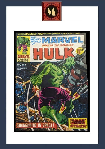 Mighty World of Marvel #63 - Marvel Comics / British - 1973