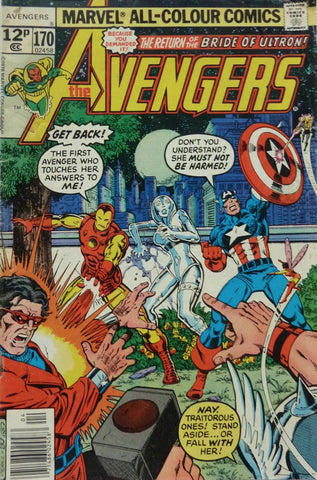 Avengers #170 - Marvel Comics - 1978