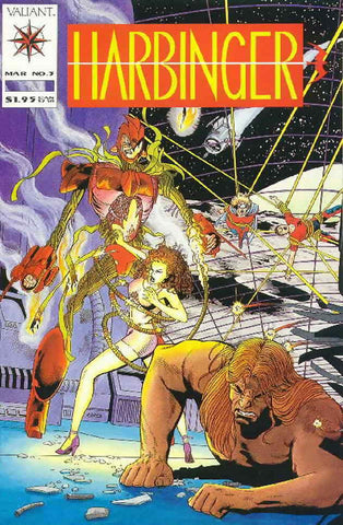 Harbinger #3 - Valiant Comics - 1992 - WITH Coupon