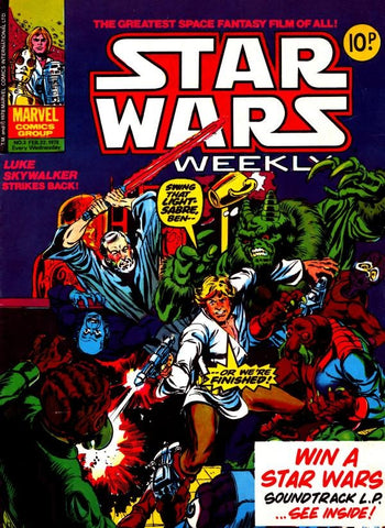Star Wars Weekly #3 - Marvel / British - 1978