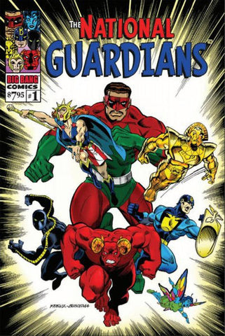 The National Guardians #1 and 2 - Big Bang Comics - 2012