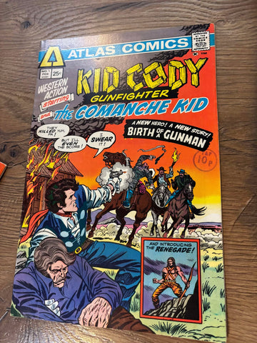 Western Action #1 - Atlas Comics - 1975