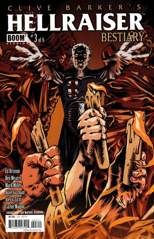 Clive Barker's Hellraiser Bestiary #3 - Boom! Studios - 2014