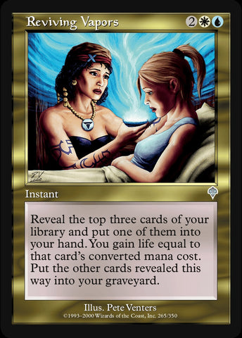 "Reviving Vapors" - Magic The Gathering Card - Invasion
