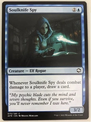 "Soulknife Spy" x4 - Magic The Gathering Card - AFR - 4-Card Playset