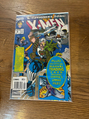 X-Men #16 - Marvel Comics - 1992 - sealed with trading card