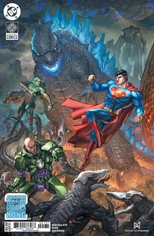 Justice League Vs Godzilla Vs Kong #1 - DC - 2023 - Quah Variant
