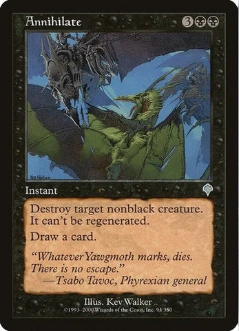 "Annihilate" - Magic The Gathering - Invasion