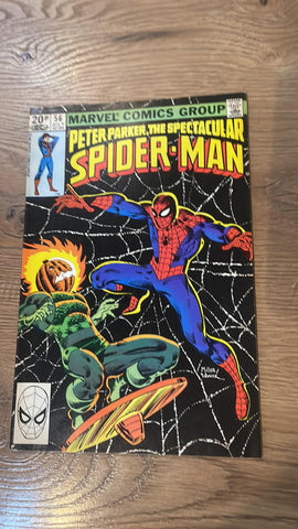 Peter Parker, Spectacular Spider-Man #56 - Marvel Comics - 1981