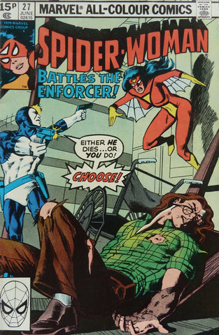 Spider-Woman #27 - Marvel Comics - 1980 - Pence Copy