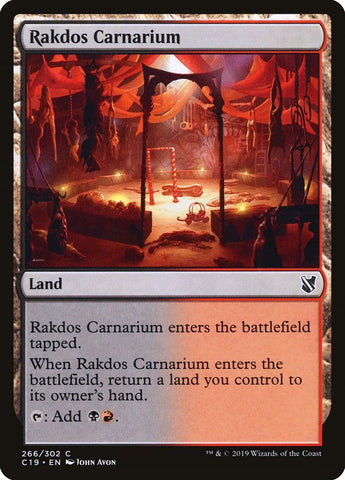 "Rakdos Carnarium" - Magic The Gathering Card - C19