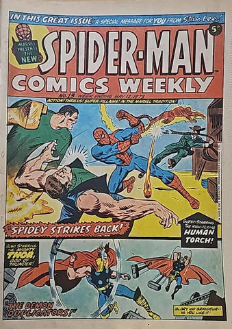 Spider-Man Comics Weekly #13 - Marvel Comics / British - 1973