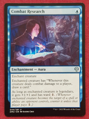 "Combat Research" - Magic The Gathering Card - Dominaria