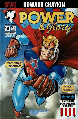 Power & Glory #1a - Bravura / Malibu - 1994