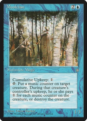 "Musician" - Magic The Gathering - Ice Age