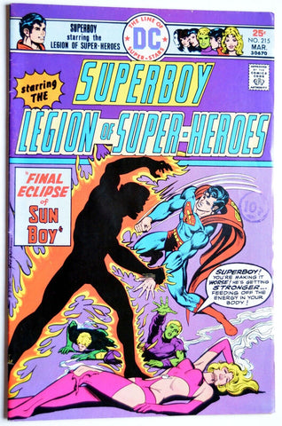 Superboy - Legion of SuperHeroes #215 - DC Comics - 1976