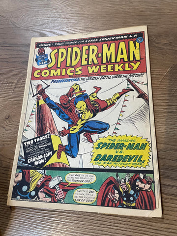Spider-Man Comics Weekly #8 - Marvel/British Comic - 1973