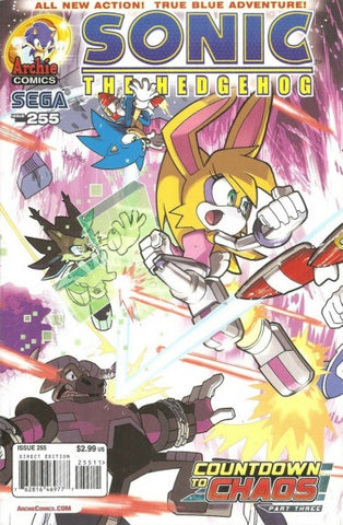 Sonic The Hedgehog #255 - Archie Comics - 2015