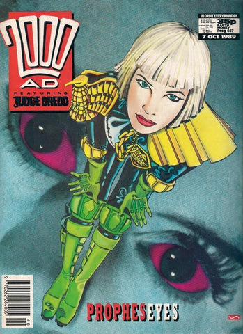 2000AD ft. Judge Dredd #647 - #654 (8x Comics RUN) - 1989