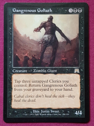 "Gangrenous Goliath" x4 - Magic The Gathering - Onslaught - 4-Card Playset