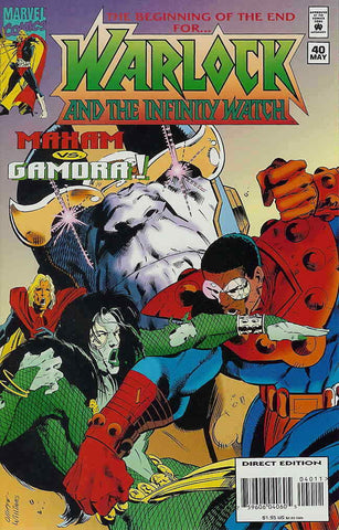 Warlock And The Infinity Watch #40 - Marvel Comics - 1995