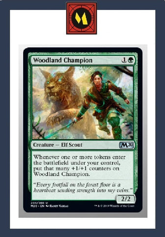 "Woodland Champion" - Magic The Gathering - M20