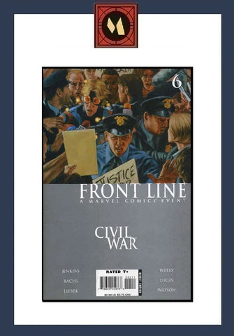 Front Line #6 - Marvel Comics - 2006 - Civil War