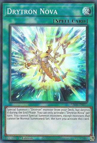"Drytrom Nova" Secret Rare RA04-EN097 - Yu-Gi-Oh!
