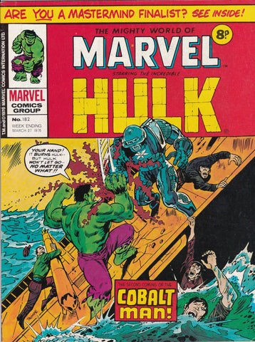 Mighty World of Marvel #183 - Marvel Comics - 1976
