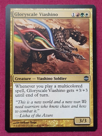 "Gloryscale Viashino" - Magic The Gathering Card - Alara Reborn