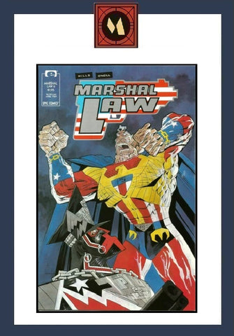 Marshal Law #6 - Epic Comics - 1989
