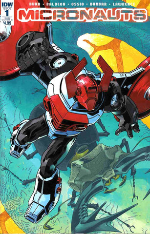 Micronauts #1 - IDW - 2016 - Rodriguez Sub Cover B Variant