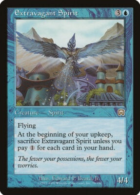 "Extravagant Spirit" - Magic The Gathering Card - Mercadian Masques