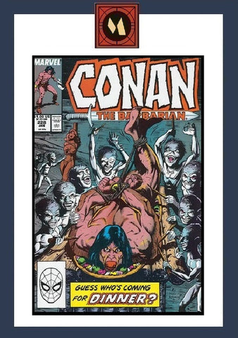 Conan The Barbarian #228 - Marvel Comics - 1990