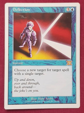 "Deflection" - Magic The Gathering Card - 6th Edition