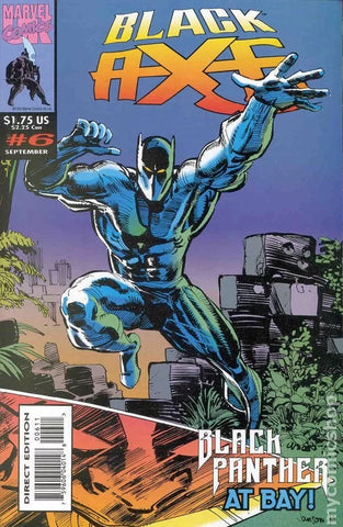 Black Axe #6 - Marvel Comics - 1993