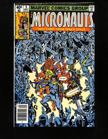 Micronauts #9 - Marvel Comics - 1979