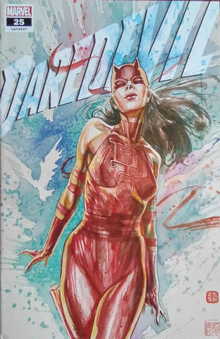 Daredevil #25 (LGY #637) - Marvel - 2021 - 2nd Print Trade Mack Variant