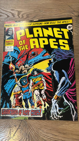 Planet of the Apes #83 - Marvel/ British - 1976