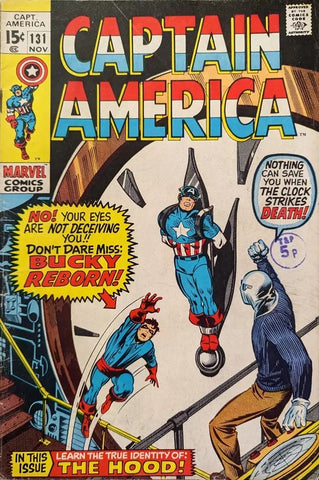 Captain America #131 - Marvel Comics - 1971