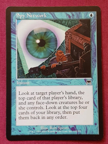 "Spy Network" - Magic The Gathering Card - Onslaught