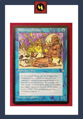 "Balduvian Shaman" x4 - Magic The Gathering - Ice Age - 4-Card Playset