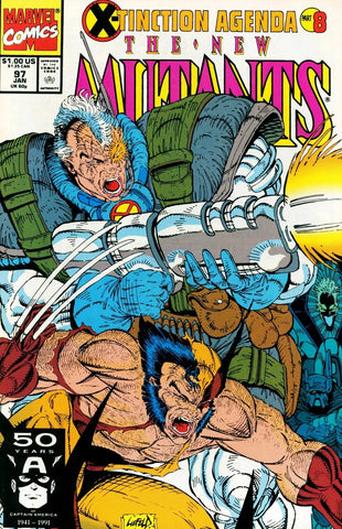 New Mutants #97 - Marvel Comics - 1990