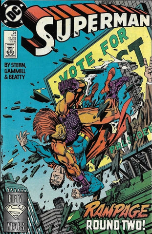 Superman #24 - DC Comics - 1988