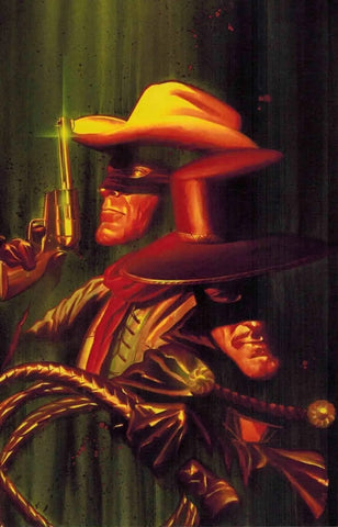 Lone Ranger: Death of Zorro #1 - Dynamite - Alex Ross Virgin Variant - 2011