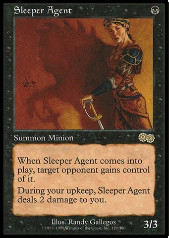 "Sleeper Agent" - Magic The Gathering - Urza's Saga