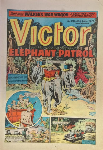 Victor Comics LOT A2 (Lot of 10x Comics) - British Comic - 1975